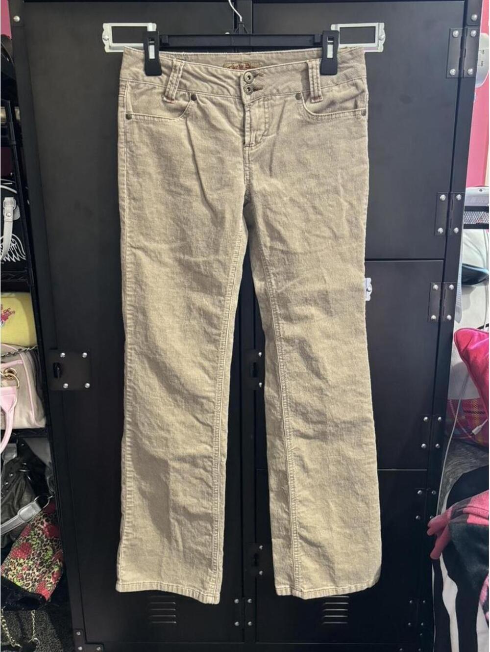 Paris Blues tan corduroy pants